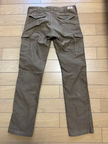 할리우드 런치마켓 카키 카고 팬츠