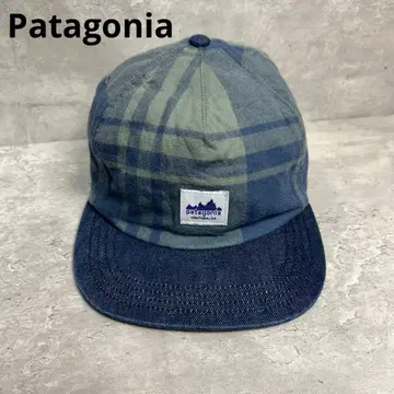 Patagonia 파타고니아 레인지 캡 체크 데님 네이비 계열