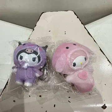 산리오 시크릿 키링 치비토모 미즈노이키모노 마이멜로디 쿠로미