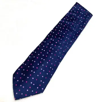 paul smith 폴스미스 넥타이 네이비 도트 실크