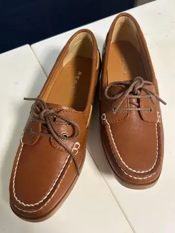 REGAL 브라운 로퍼 22.5