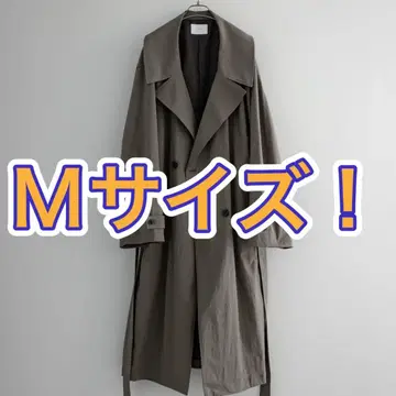 remer 루즈 더블 브레스트 트렌치코트 베이지 M 사이즈!