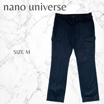 나노 유니버스 DIY 성숙 캐주얼 사이드 포켓 워크 팬츠 M