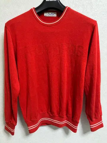 Troy Bros 레드 맨투맨 L 사이즈