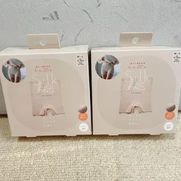 코지트 쫀득 실크 터치 팬츠 내추럴 2세트