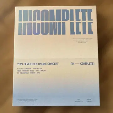 INCOMPLETE 2021 SEVENTEEN ONLINE CONCERT