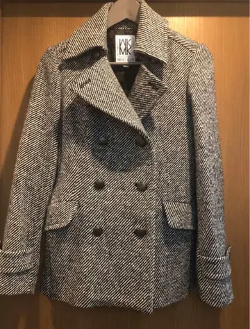 미사용 새상품 MICHEL KLEIN 코트 38 울 혼방