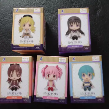 마도카 마기카 미니 피규어 5체 세트