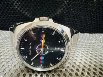 폴스미스 남성용 손목시계 쿼츠 블랙 다이얼