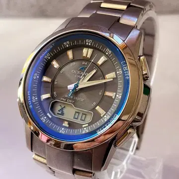 카시오 오시아나스 CASIO OCW-300 솔라 손목시계 티타늄
