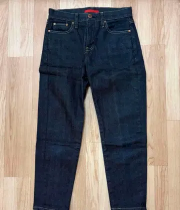 레드카드 49507 보이프렌드 크롭 데님