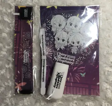 홀로 불꽃놀이 리스트 밴드 부채 라이트 응원봉