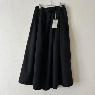 새상품 KEYMEMORY 카마쿠라 롱 클라이밍 스커트 sizeF/블랙