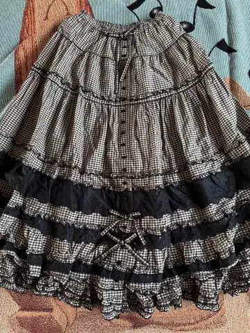 핑크하우스 스커트