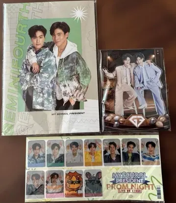 GRMINI FOURTH 아크릴 스탠드, 노트, 씰 3종 세트