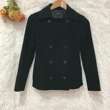 로트레아몽 미디엄 코튼 피 코트 [ S ] 일본제 고급 블랙