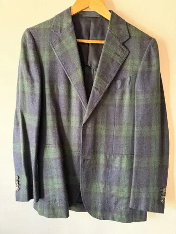 International Gallery BEAMS 자켓 체크 무늬