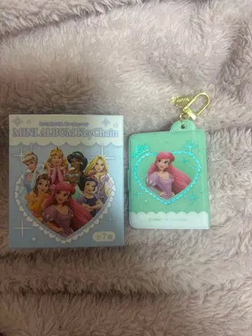 디즈니 스토어 시크릿 미니 앨범 키체인 아리엘