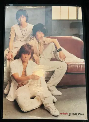 w-inds. 포스터 Because of you B2 사이즈