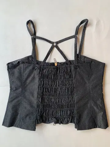 PUBLIC TOKYO 블랙 뷔스티에