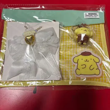 폼폼푸딩 시크릿 리본 참 치비토모 클리어 케이스