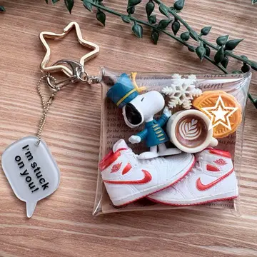 가챠 채우는 파우치 스누피 나이키