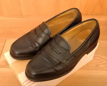 리걸 주름 가죽 로퍼 25cm