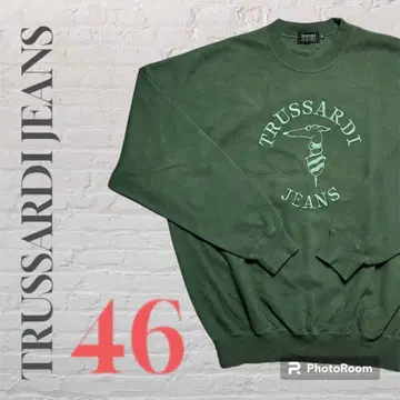 TRUSSARDI JEANS 트루사르디 그린 맨투맨 남성용 46