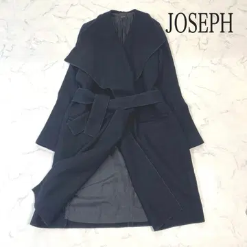 JOSEPH 조셉 따뜻한 울 카슈쿨 코트 블랙