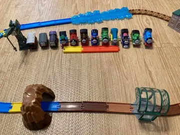 캡슐 프라레일 토마스 차량 세트