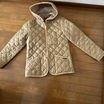 LAVENHAM 퀼팅 자켓 38 베이지