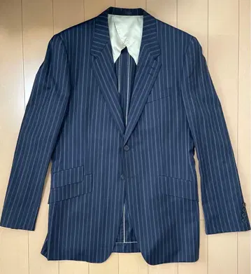 폴스미스 남성용 수트 XL 네이비 스트라이프 Paul Smith