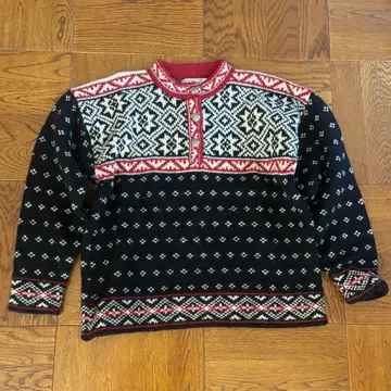 70년대 L.L.Bean 헨리넥 니트 USA제 바즈 아이