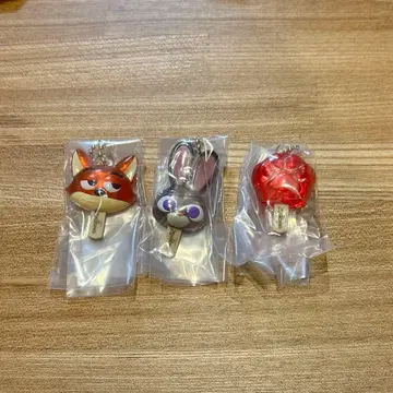 주토피아 아이스 캔디 참 3종 세트