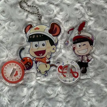 오소마츠 6쌍둥이 오소마츠 아크릴 스탠드 2개 세트