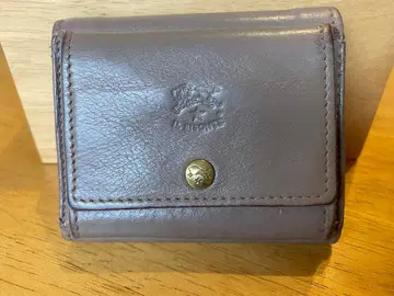 일비종떼 3단 폴더형 지갑 그레이