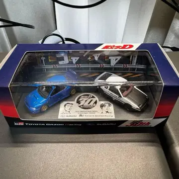 [ 1500대 한정판 ] 머리글자D 30주년 1/64 트레노 & 인프레자