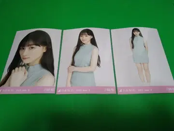 노기자카46 [ 카와사키 사쿠라 ] 슬리브리스 니트 브로마이드 3종 컴프