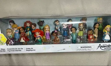 레어 새상품 미개봉 디즈니 애니메이터즈 컬렉션 메가 피규어 세트