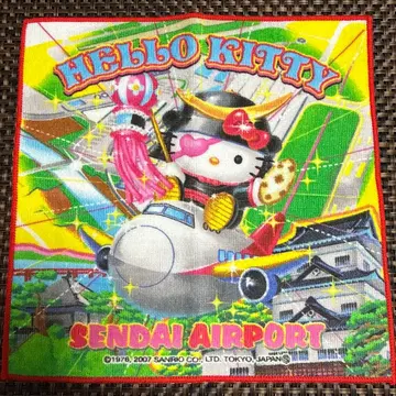 지역 한정 키티 미니 타월 센다이 공항 SENDAI AIRPORT