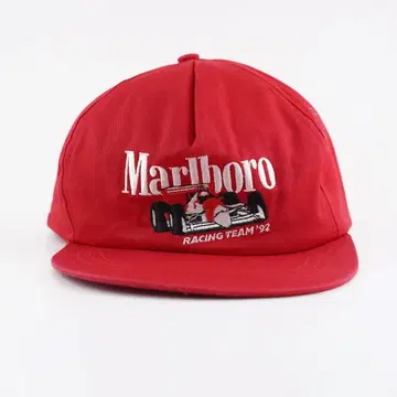 Marlboro 말보로 모자 캡 로고 자수 90s 빨간색 18396