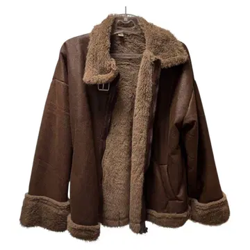 [ 2WAY ] 무스탕풍 숏코트