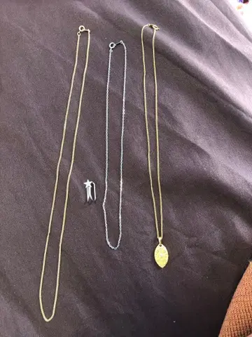 골드 체인 목걸이 세트 4점