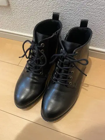 레인부츠 사이즈 M 23-23.5cm 블랙