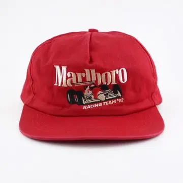말보로 모자 캡 로고 자수 90s 빨간색 18398