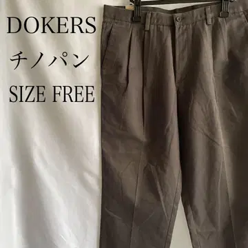 다커스 브라운 계열 W36 L28 면 100% 클래식 핏