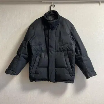 유니클로 +J 다운 오버사이즈 후드티 M 사이즈 블랙