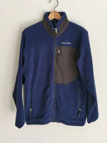 montbell 클리마프로 플리스 자켓 L 풀 집업 네이비