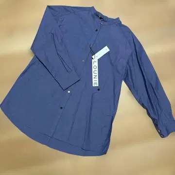 [ 미사용 새상품 ] LOUNIE 셔츠 블라우스 슬릿