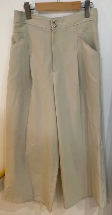 LOUNIE 와이드 팬츠 사이즈 40 베이지